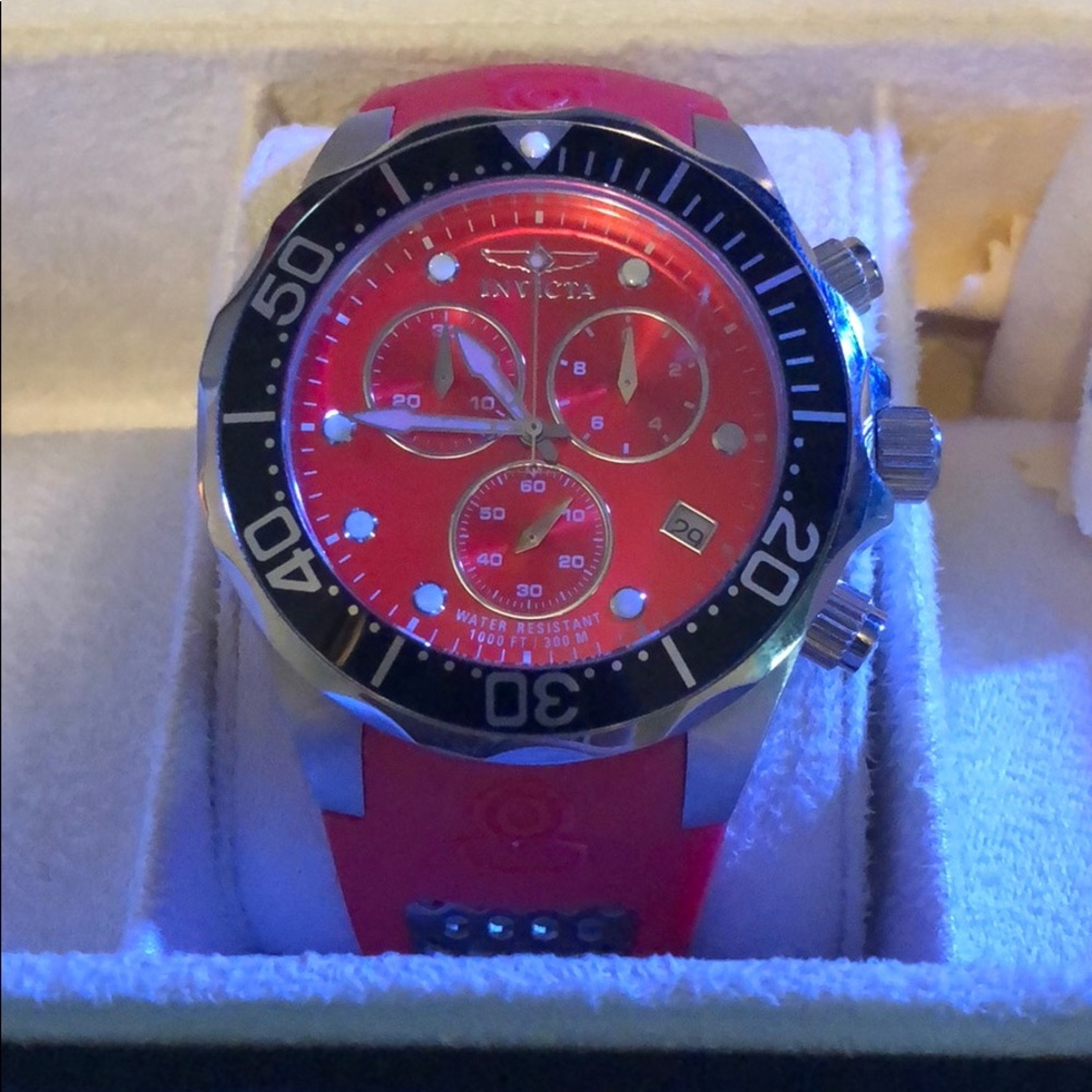 Invicta Red Watch